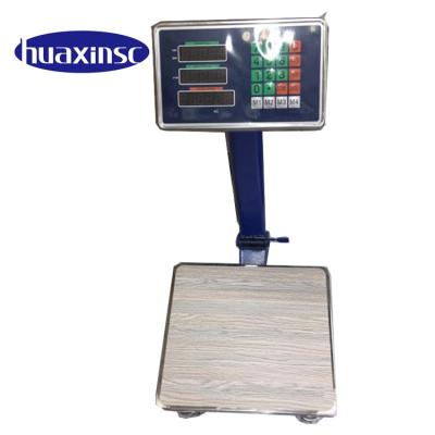 China Stores Fruit Vegetable Kitchen Scale English Electronic Price Bench Calculation Scale 60 Kg for sale