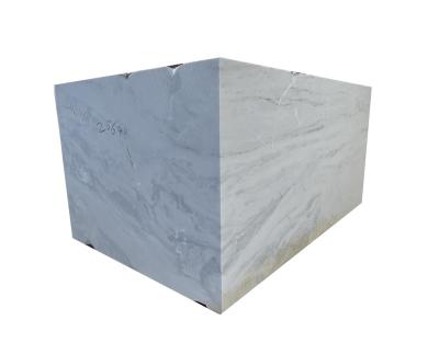 China Modern White Marble Raw Material Bianco Oro Marble Stone Block Rough Travertine Stone Block Dining Table Top Set for sale