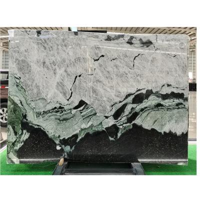 China New Modern Cold Onyx Jade Stone Interior Decoration Ice Jade Italian Marble Price Green Marble for sale