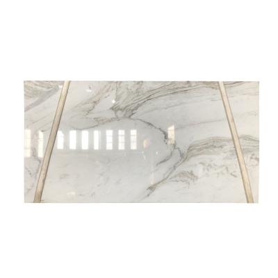 China Modern White Marble Slabs And Marble Flooring Tile Stone Piaget Bianco Oro Book Matched China Polished for sale