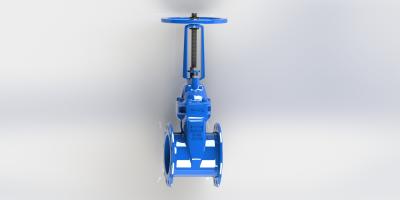 Chine La cale molle/fusion de Yoke Water Gate Valve With de vis extérieure a collé enduit d'époxyde à vendre