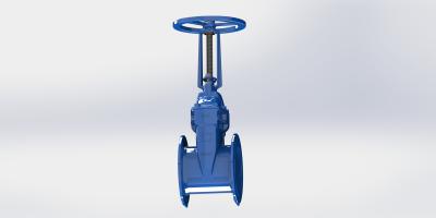 China Resilient Seated Rising Stem Gate Valve , WRAS Approved For Water Service for sale