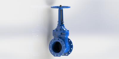 China Ductile Iron Soft Seat Gate Valve Handwheel Operated Available FBE Coated for sale