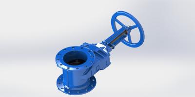 China Rubber Wedge Rising Stem FBE Coated Water Gate Valve for sale