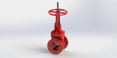 China Resilient Seated UL FM Gate Valve With FBE Coated Light Operation Torque for sale