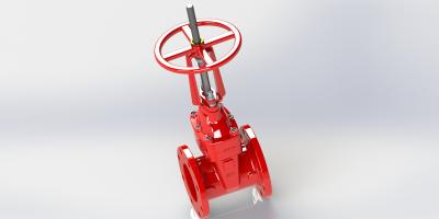 China UL FM Abrasion Resistant 250 300PSI Non Rising Stem Gate Valve for sale