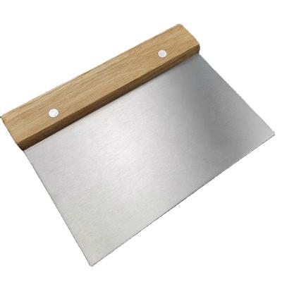 China High Quality Viable Pastry Mixer Dough Scraper Stainless Steel Cleaver For Kitchen Baking Tools for sale