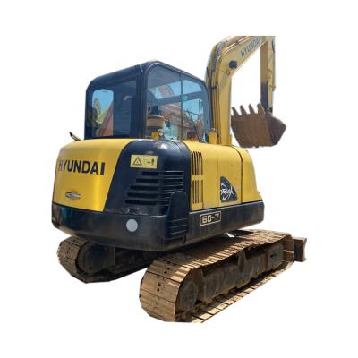 China Used Building\Agriculture\Construction Well Maintained Korea Excavator Hyundaii-60 With Good Condition For Cheap Sale for sale