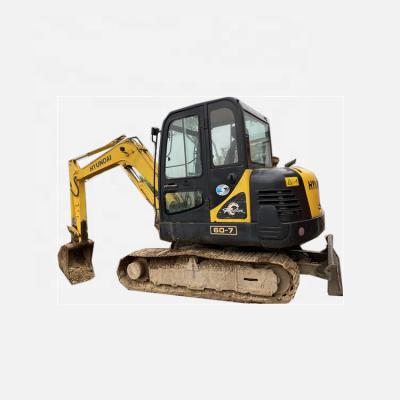 China Building\Agriculture\Construction Used Korea 6 Ton Small Excavator Hyundaii-60 With Good Condition And Reliable Performance For Sale for sale