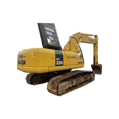 China Building\agriculture\construction for main construction used high quality Japanese Komatsuu-220 excavator with low working hours for sale for sale