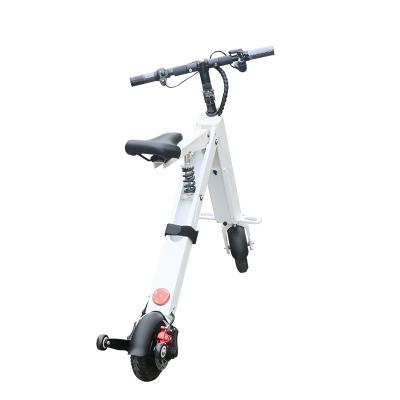 China Cheap mini foldable electric scooter hidden by lithium battery unisex electric scooter for sale