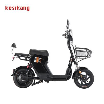 China Comfortable Bicycle Scooter Carbon Steel Vacuum Tire Vacuum Tire Backrest Electric Bike for sale