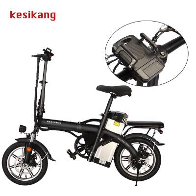 China 350w Motor Lithium Battery Bike Luxury Waterproof Foldable Electric Bicycle Kids for sale