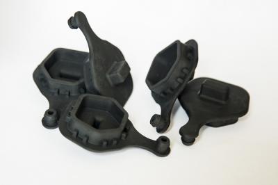 China Molded Automotive Dust Cover Rubber Components Using Non Recycled Materials for sale