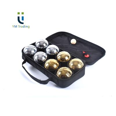 China Outdoor Games Eco-friendly Stainless Steel Ball YUMING Boules Chinese Luminous Level Bocce Ball for sale