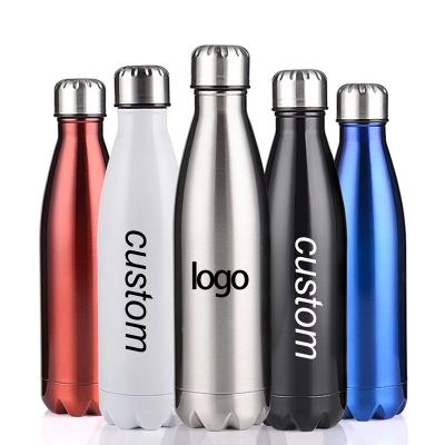 China 17oz 500ml Sustainable Custom Logo Fashion Unique Private Label Branded Sports Running Stainless Steel Water Bottle With Custom Logo for sale