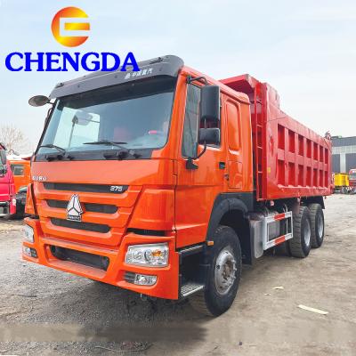 China Hot Sale Second Hand Howo 6x4 Used Dump Truck 40 Ton Dump Truck > 8L for sale