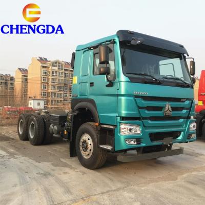 China Metal Sinotruk New Howo 6 x 4 Tractor Trailer Head Truck For Sale for sale