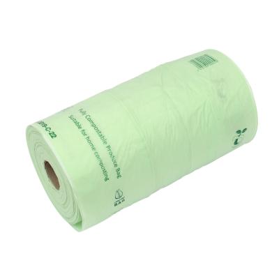 China Organic Compostable Bin Liners Corn Starch Bags In Bulk ODM for sale