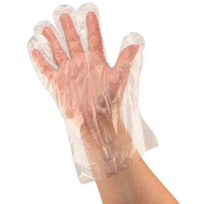 China Material de origen vegetal de plástico PLA biodegradable guantes desechables en venta