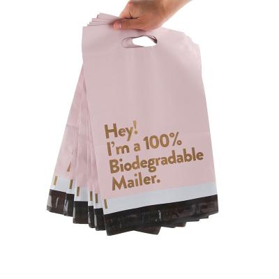 China Postage Black Compostable Mailing Bags Plant Based for sale