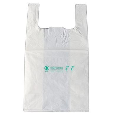 China Supermarket PBAT PLA Packaging Bag Biodegradable EN13432 Standards for sale