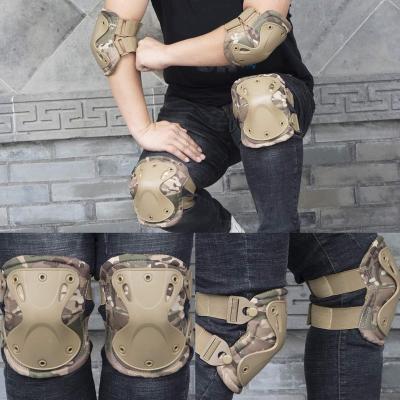 China REVIXUN Army Outdoor Sport Safety Goalie Knee Pad Combat Lightweight Military Tactical Knee and Elbow Protective Pads for sale