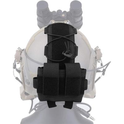 China Tactical Tactical Pocket MK2 Battery Box Helmet Counterweight Pouch Helmet Bag Accessory Longevity Helmet Storage for sale