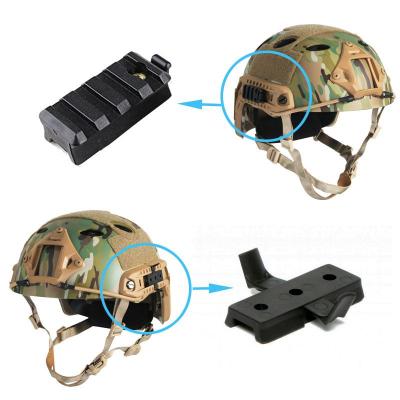 China REVIXUN Lightweight ARC Rail Fitted Tactical ACH/Fast/MICH Combat Helmet Picatinny Mount Adapter for sale