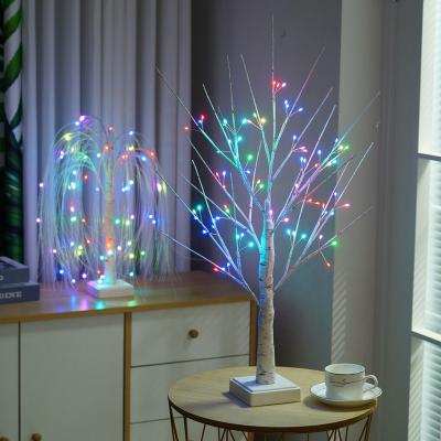 China RGB Tree 72LED RGB 16 Colors Tree Table Lights for Home Decoration for sale