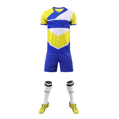 China Custom Wholesale Sublimation Mesh Soccer Jersey Sets Retro Men Sport Wear Training Soccer Jersey Set for sale