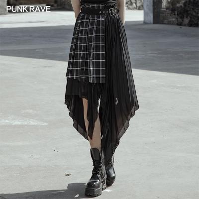 China OPQ-555 PRAISE Breathable PUNKS Women Dress Insignificant Girl Pleated Dress Newcomers for sale