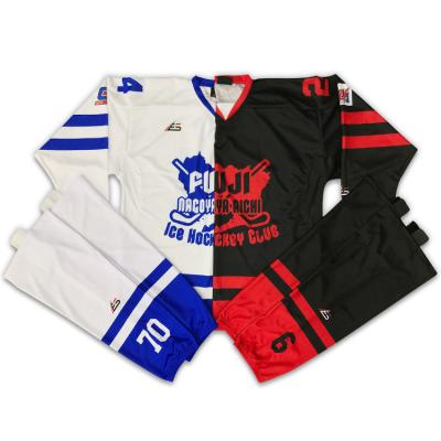 China Breathable Custom High Quality Sublimation Design Professional Hockey Field Ice Hockey Tank Top for sale