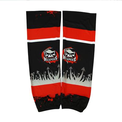 China Team Custom Sublimation Ice Hockey Quick Dry Socks for sale