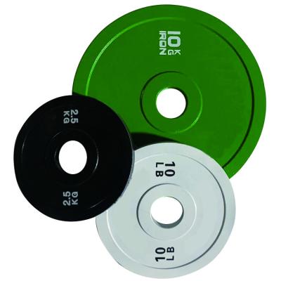 China Powerlifting Universal Steel Barbell Plates Weight 20kg Plate for sale