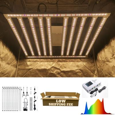 China Seed starting 600w led grow light uniformity PPFD IR UV dimming lm301h led grow lights for plants indoor led bar grow light for sale