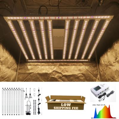 China CE Approved Equal PPFD 1000W Led Grow Lights High Efficiency Balanced Full Spectrum lm301h PPFD Professional Plant Grow Led For Greenhouse for sale