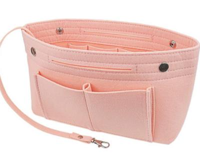 China Fashion Custom High Quality Women Felt Bag Organizer Purse Hanging Pouch Handbag Insert Organizer for sale