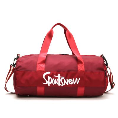 China 2021 Fashion Sports Gym Bag Duffel Bag With Shoes Compartment For Women Men Yoga Bag Custom Handbag Logo for sale