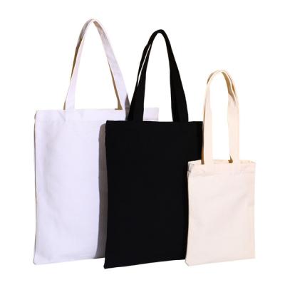 China 100% Super Strong Eco-Friendly Reusable Cotton Eco-Friendly Custom Canvas Grocery Bags Great Choice For Schools Promotion Gift for sale