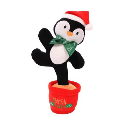 China Children's Learing Toys Creative FF9 Singing Plush Puzzle Dancing Toy 120 Songs Recording Repeat Word Doll Electric Talking Singing Plush Toy for sale