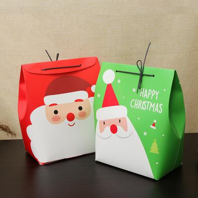 China Professional Festival Stuff AA102 Christmas Gift Box Craft Envelope Storage Paper Box Snowman Candy Cookie Candy Packaging Boxes for sale