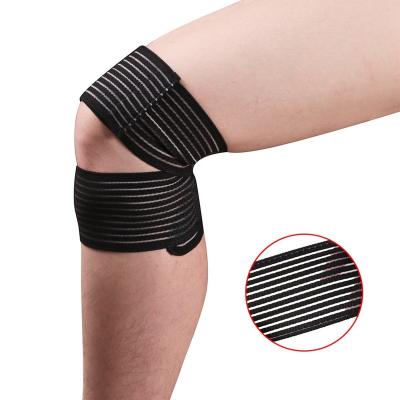 China Durable Outdoor Magic Sticker Cloth Ventilation Elastic Fitness Volleyball Basketball Mountaineering Pressure Kneepad for sale