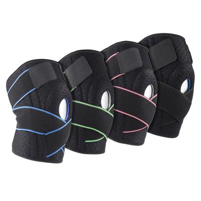 China Durable Basketball Compression Kneepad Sweat Absorption Tape And Ventilation Patella Knee Protector for sale