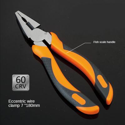 China MULTI FUNCTIONAL Multi-Tools Multi-Purpose Diagonal Pliers Industrial Grade Hardware Vise Wire Pliers With Fish Scale Handle for sale