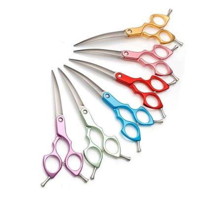 China Wholesale Price Embroidery Japanese Barber Dressing Scissors Stainless Steel Sliver Hair Scissors 6.5 Inch for sale