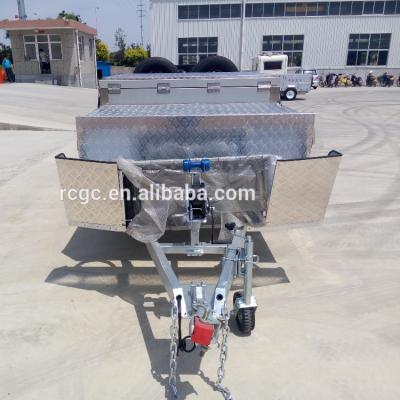 China Aluminum travel trailer and camper powder coated trailer/travel trailer for sale