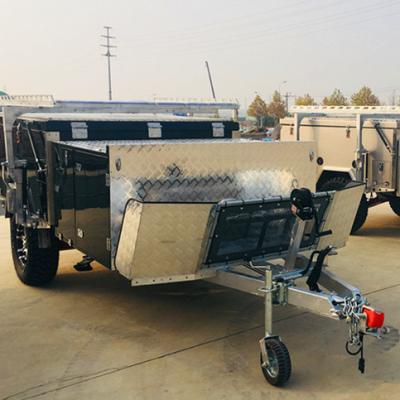 China Heavy Duty Travel Trailer Off Road Camper Trailer for sale