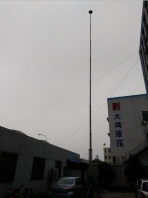 China pole aerial photography equipment  Telescoping Mobile Video Surveillance Mast 9 meter 30ft for sale