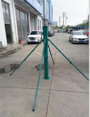 China 9 meter 30ft pole aerial photography equipment  Telescoping Mobile Video Surveillance Mast for sale